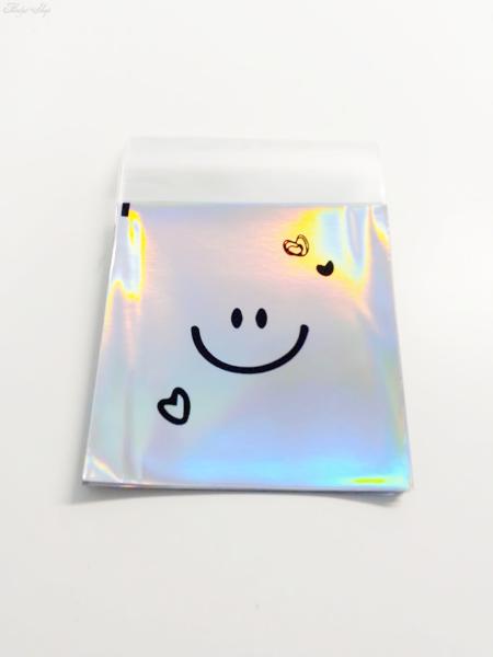 10 kleine Geschenktütchen Lächeln